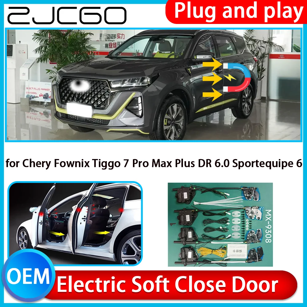 

for Chery Fownix Tiggo 7 Pro Max Plus DR 6.0 Sportequipe 6 Soft Close Door Power Latch Electric Door Catch Soft Closing Assist