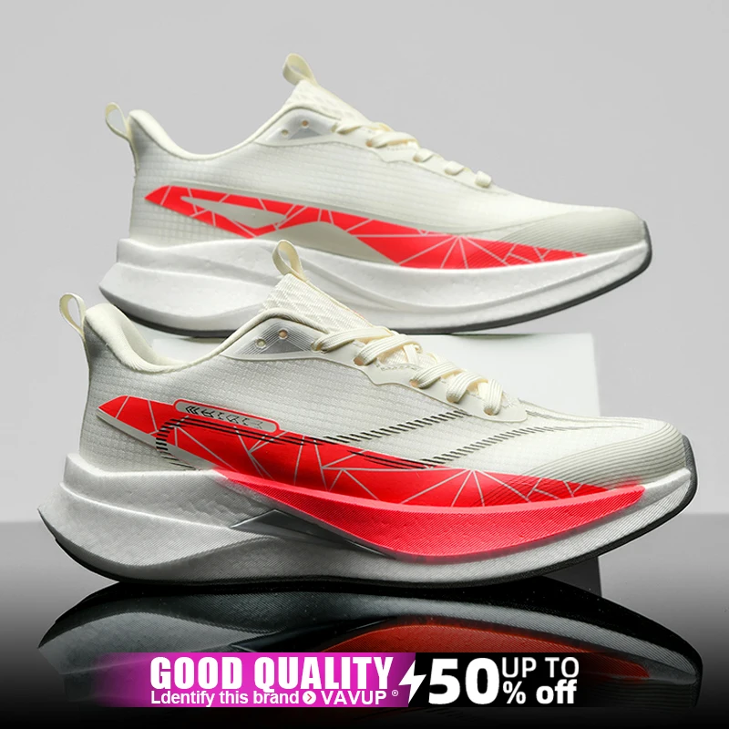

Speciality Men Running Shoes Carbon Board Marathon Sports Breathable Lightweight Women's Comfortable Athletic Nonskid Sneakers