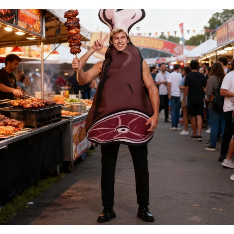 

Костюм для косплея Big Ham для взрослых, креативный наряд для ролевых игр