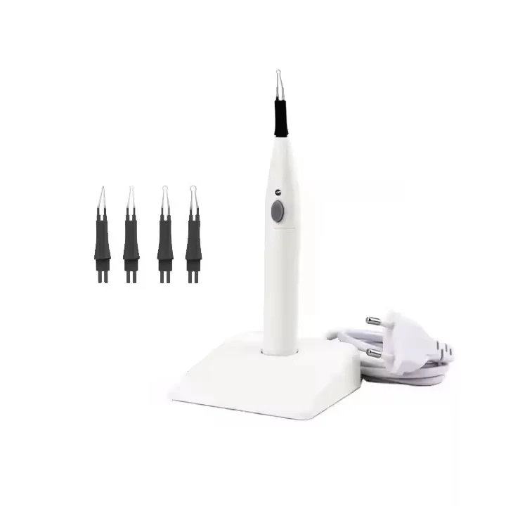 Dental Gutta Percha Tooth Gum Cutter with 4 Tips Root Canal Treatment Oral Therapy Charging Socket Heating System