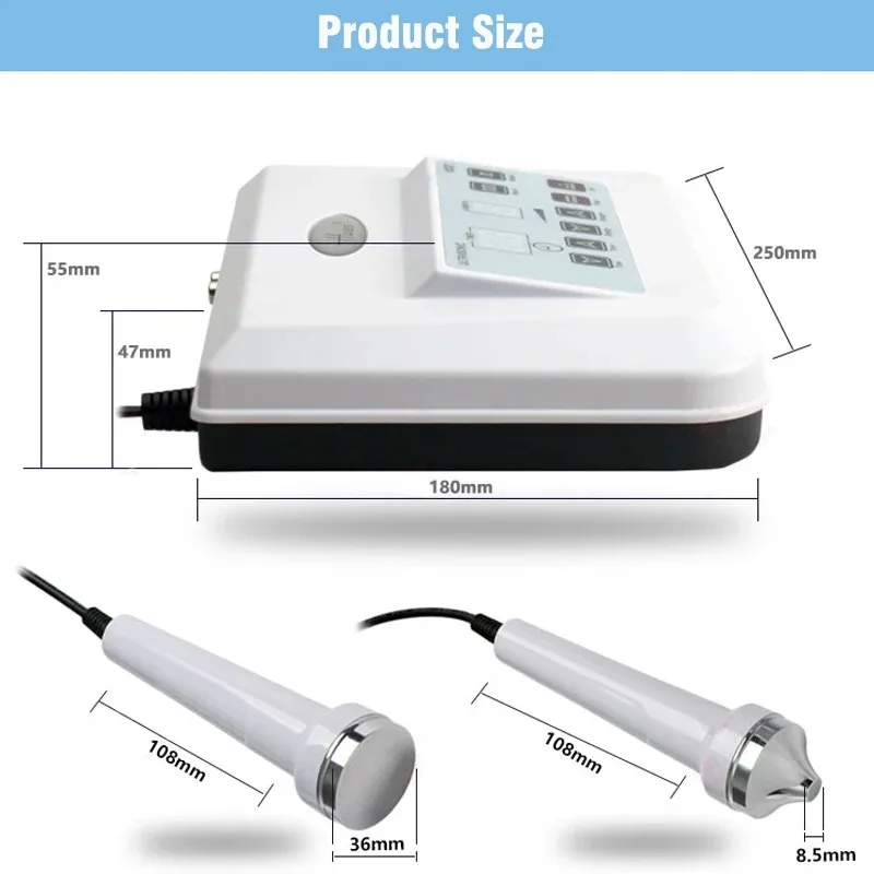 

2 in 1 Ultrasonic Facial Beauty Instrument Ultrasound Face Massager Body Face Eye Massage Skin Care Tool Facial Clean Tightening