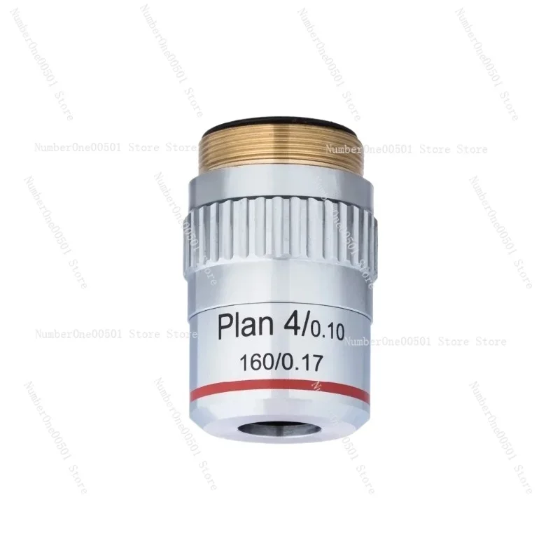 

Акриматическое объективное устройство AmScope 4X Plan с рифленым кольцом, рекомендованное для макросъемки, модель PA4XK-V300.LBW095.