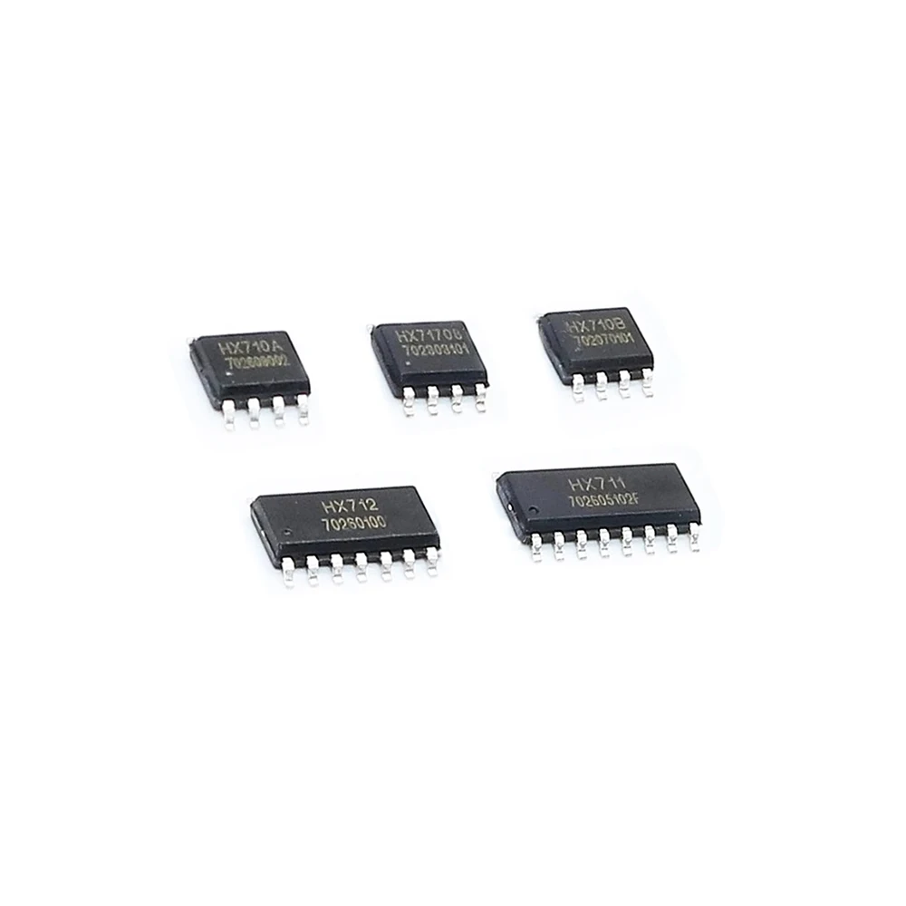 5PCS/LOT HX710A HX710B HX711 HX712 HX71708 SMD SOP-8 SOP-14 SOP-16 New Good Quality Chipset image 3