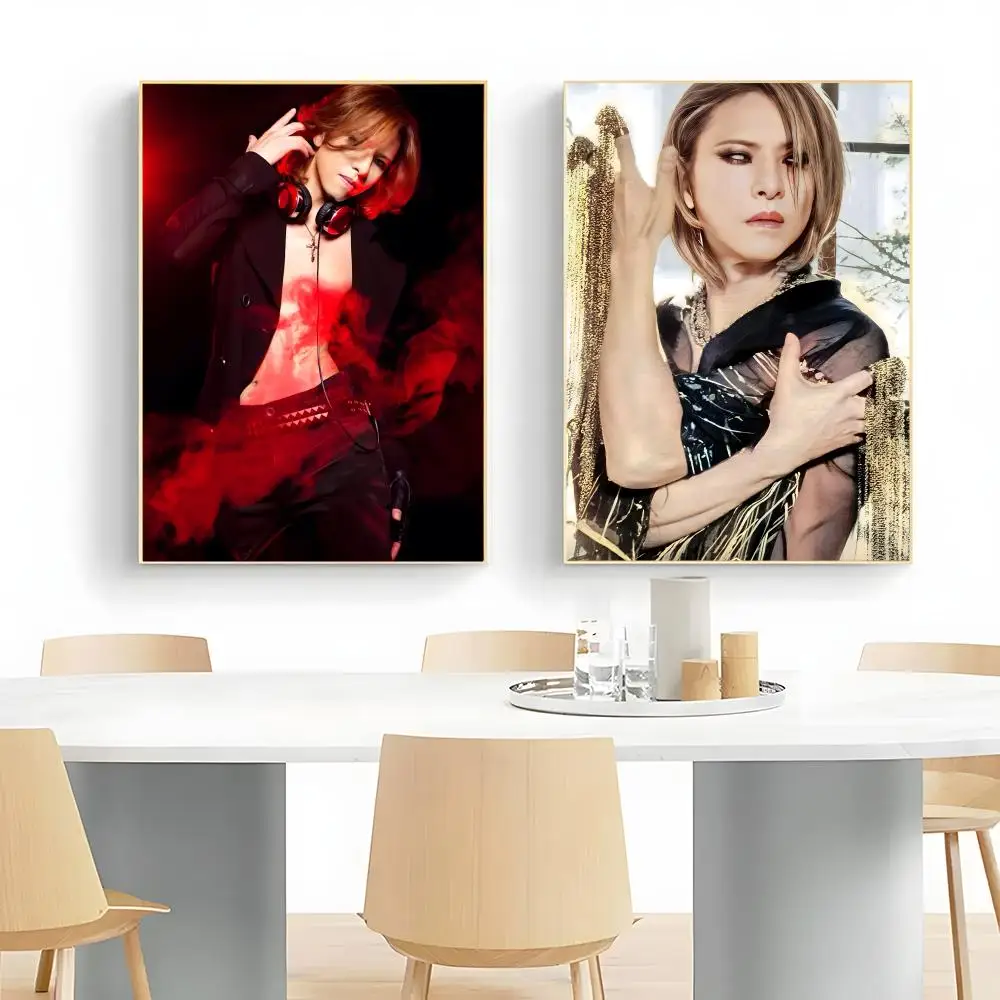 rock musician decor Y-YOSHIKI Poster Wall Art Print Decorative Mural Home Decor Gift Unframed