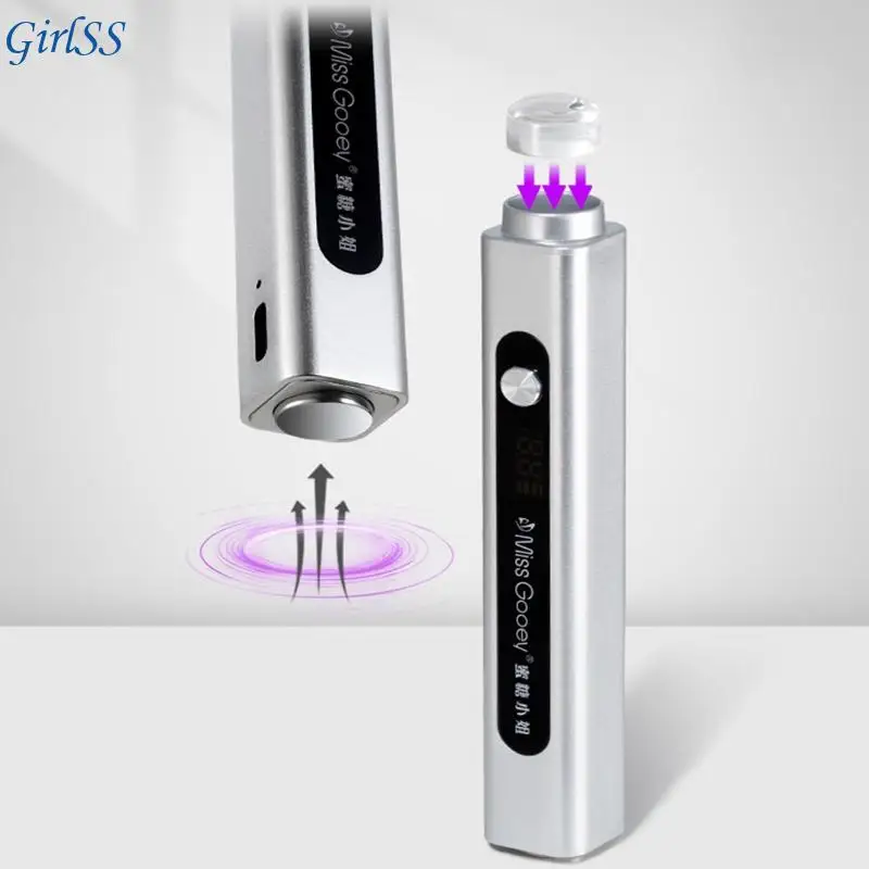 โคมไฟเล็บที่เป็นมิตรต่อการเดินทางพร้อมแสตมป์ทำเล็บแม่เหล็กสำหรับการวางตำแหน่งที่ง่ายดาย T4MB