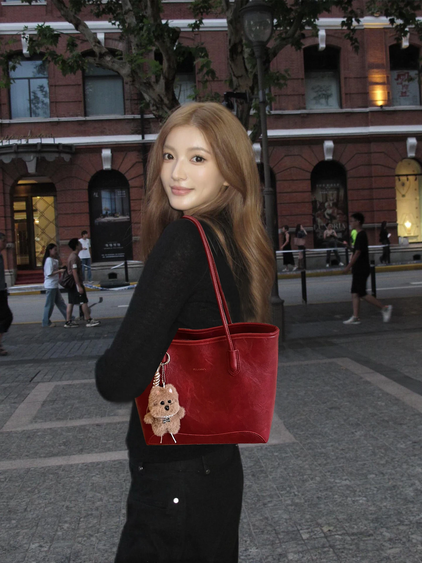 bolso-tote-rojo-para-mujer-bolso-de-mano-bolso-de-hombro-estilo-coreano-moderno-cuero-pu-suave-cierre-de-cremallera