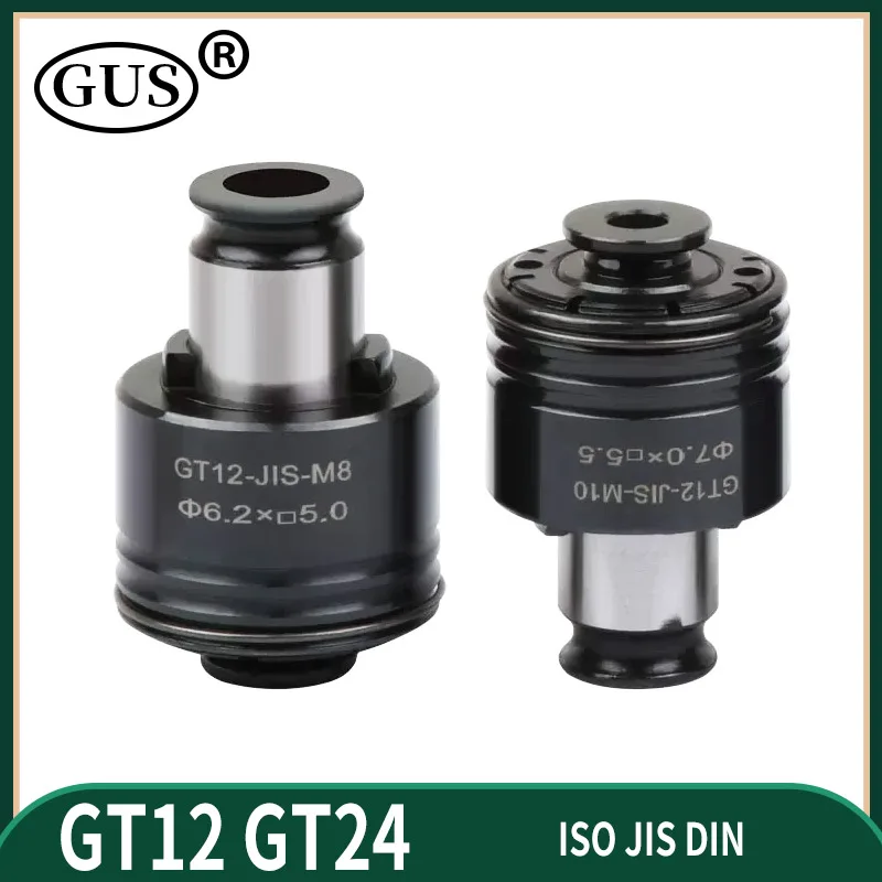 GT12 GT24 Tapping Chuck Torque Overload ISO JIS DIN GT Chuck M2 M3 M4 M5 M6 M8 M10 M12 M14 M16-M30 Quick Change Tap Collet CNC