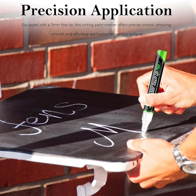 Tombstone Marker Inscription Restoration Pen,Waterproof Stone Touch-up Pen,Strong Coverage,Quick Dry Paint Pen For Granite Stone image 6