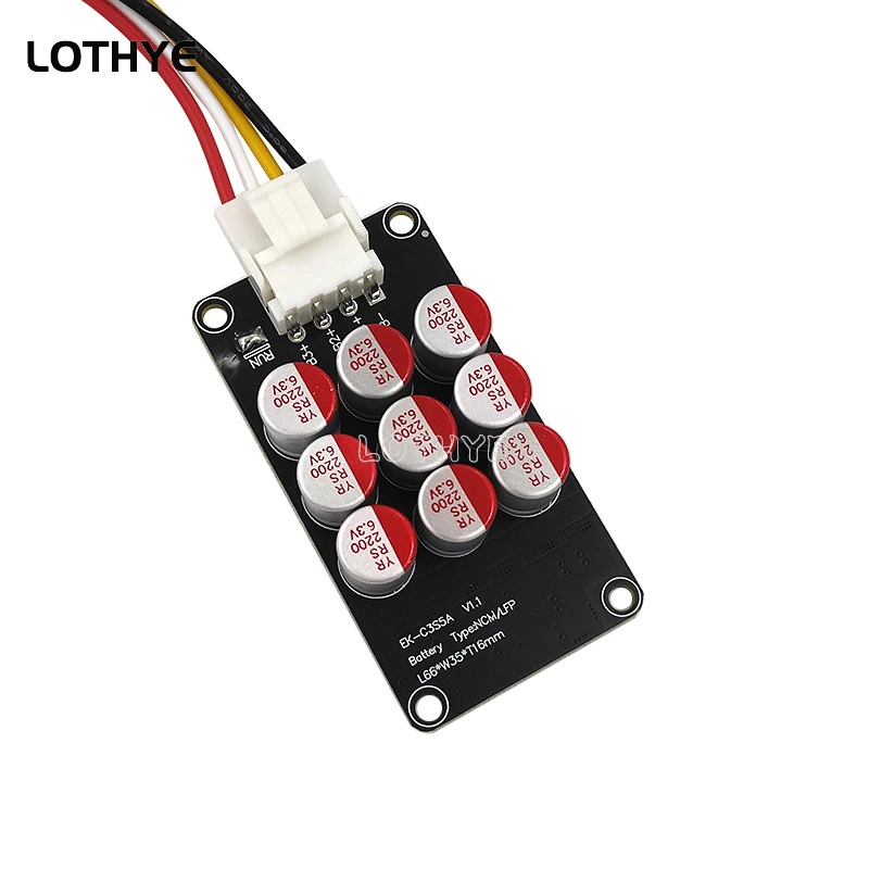LOTHYE 3S 4S Active Equalizer Balancer Board 5A Lithium-Batterie Li-Ion Lipo Lifepo4 LTO Batterie Energie Kondensator BMS – Detail 3