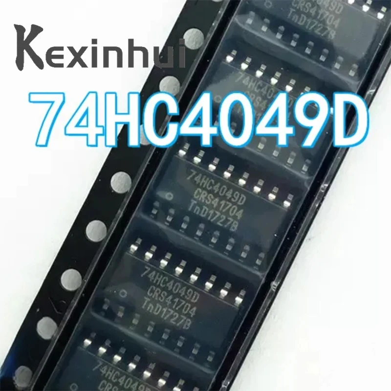 10pcs/lot 74HC4049 74HC4049D Sop-16 High-Speed Semiconductor Logic Chip Brand New & Original