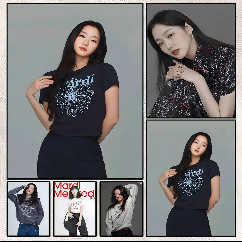 ملصق الممثلة Kim Go-Eun عالي الدقة على الحائط اللاصق المقاوم للماء لغرفة المعيشة وغرفة النوم والديكور الجمالي #1