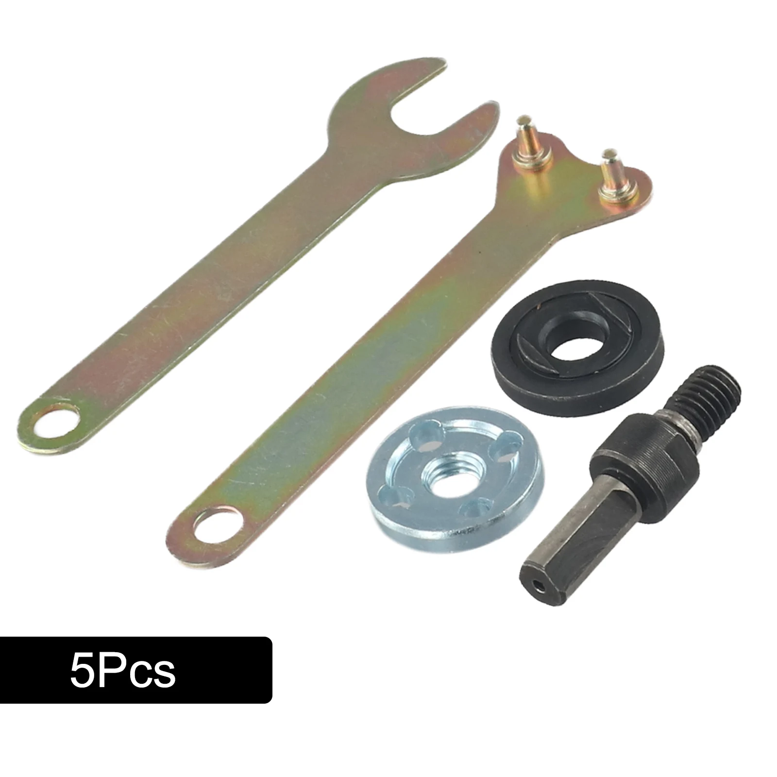 5 Pcs 10mm Electric Drill Conversion Angle Grinder Connecting Rod For Cutting Disc Polishing Wheel Metals Handle Holder Adapter