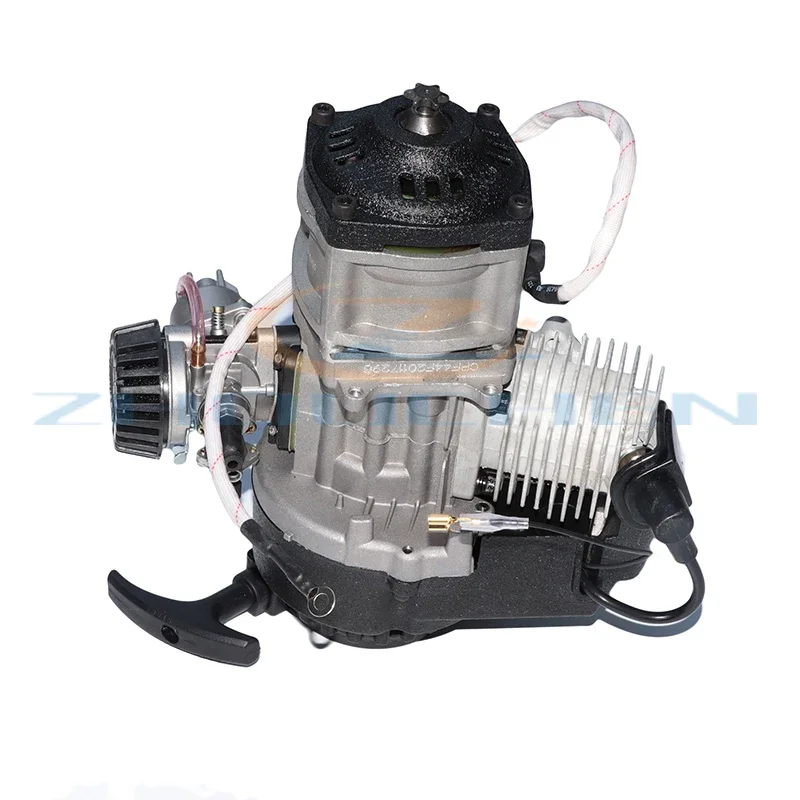 Motor de partida elétrico de 2 tempos, 49cc, mini bolso, pit, quatro rodas, veículo off-road, atv, veículo off-road