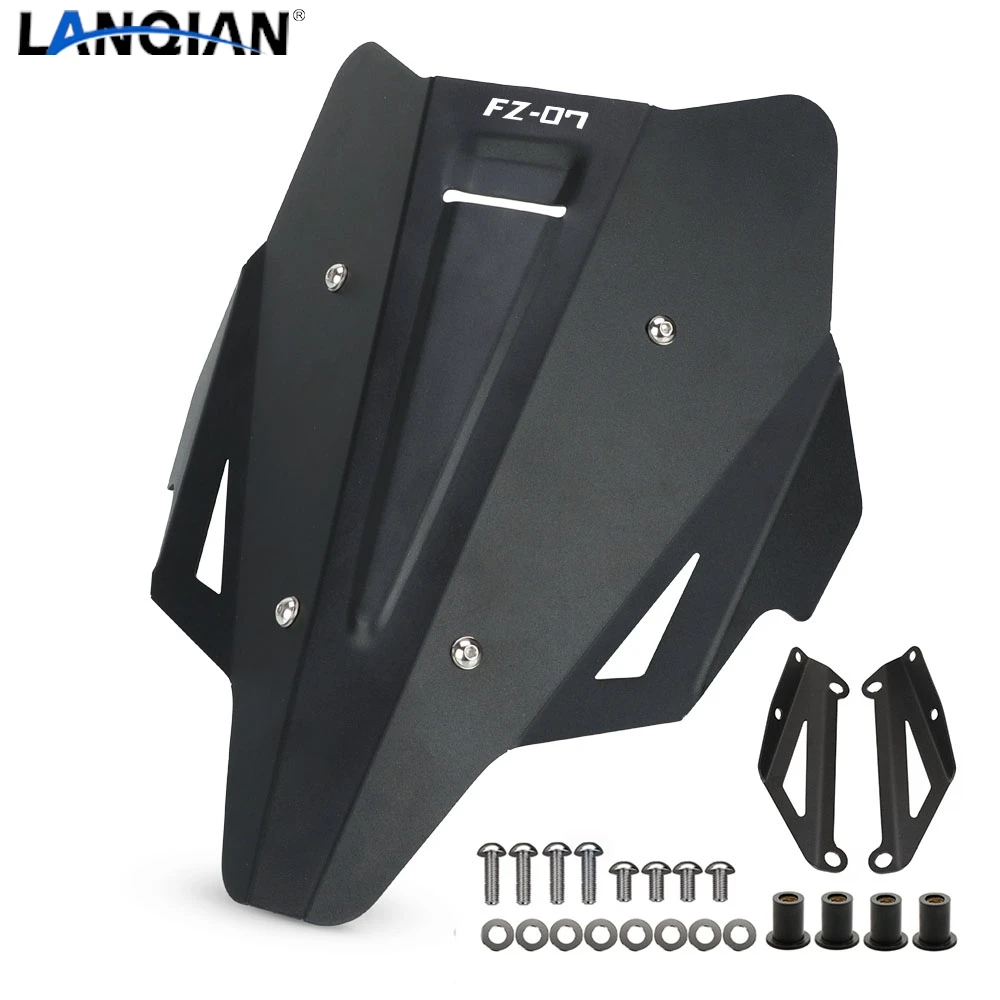 

Motorcycle Accessories For YAMAHA FZ07 MT07 MT-07 FZ 07 2021 -22 2023 2024 Windshield Windscreen Windproof Wind Screen Deflector