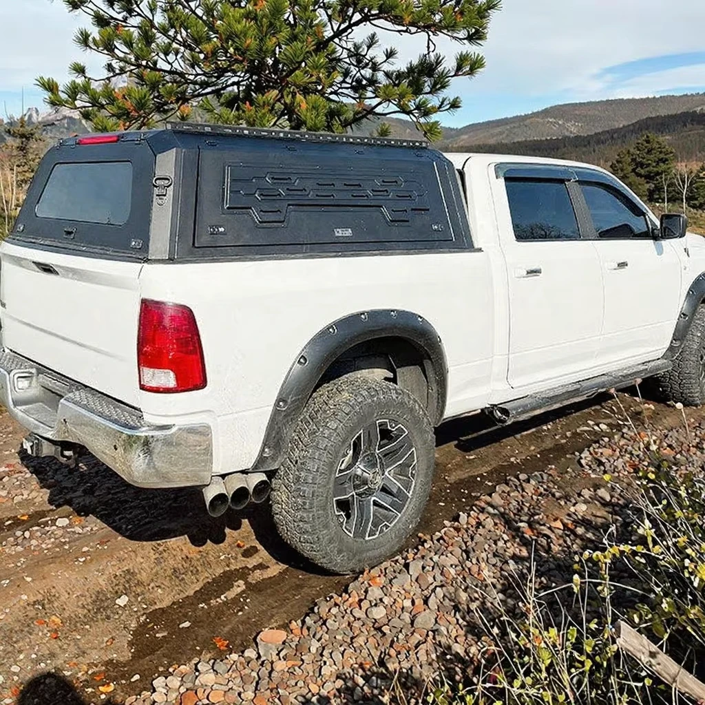 

Overland Style Heavy Duty Pickup Bed Canopy for RAM Outdoor Touring Pickup Exterior Parts STVC65D