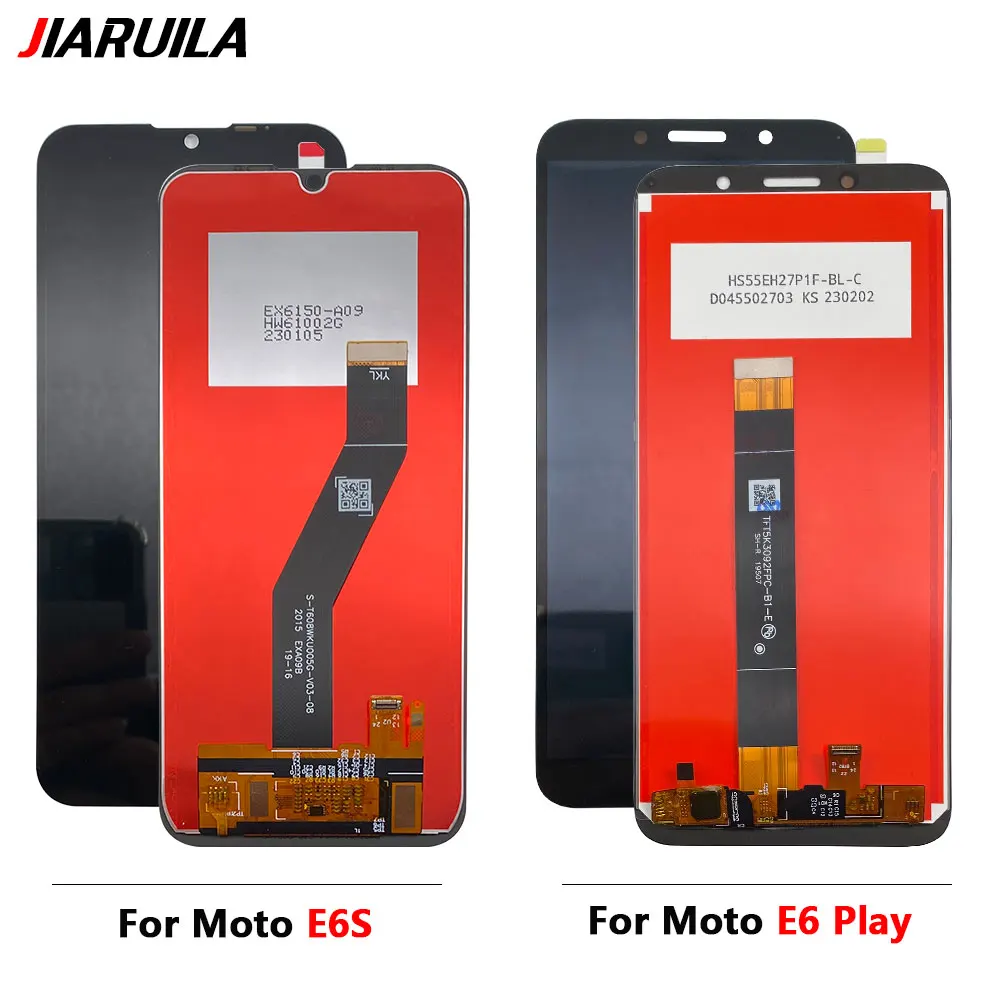 Tested LCD Display For Motorola Moto One Action E20 E32 E40 E6S E7 E5 Plus E6 Play E7i Power LCD Touch Screen No Frame Assembly