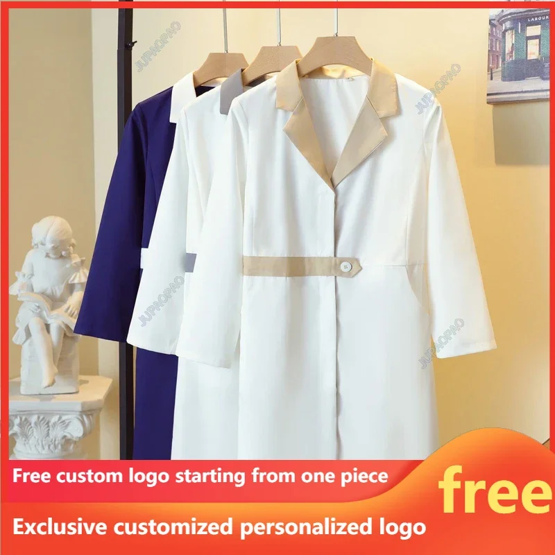 New Personalized Logo Customization Quick-Dry Sport Unisex Medical Uniform Nursing Scrubs Stretch Aesthetic Top and Pant Outfit