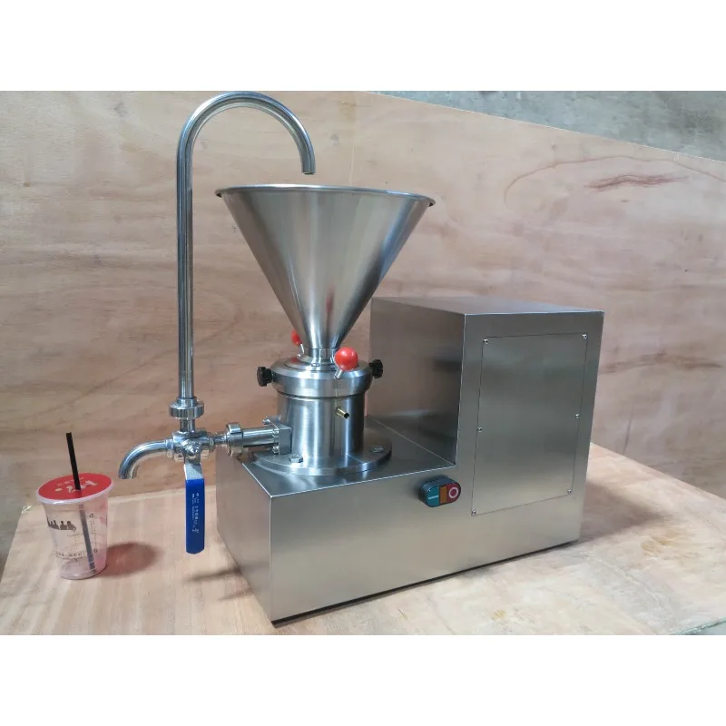JMS-60 Vertical Colloid Mill Electric Industrial Grinding Machine High-speed Nut Butter Grinding Machine Colloid Mill