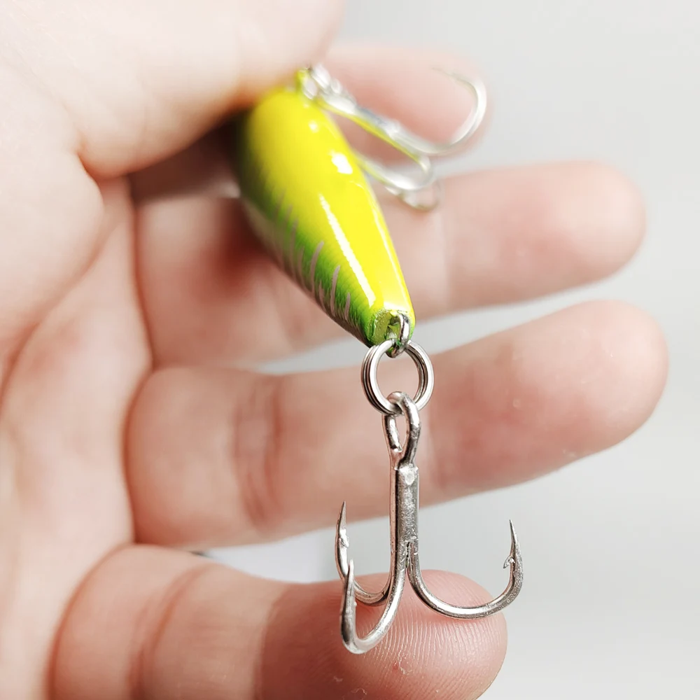 1Pcs Sinking Minnow Fishing Lure Wobblers 5g 7g 10g 14g Trout Artificial Jerkbait Bass Hard Bait Crankbaits Fishing Tackle image 3