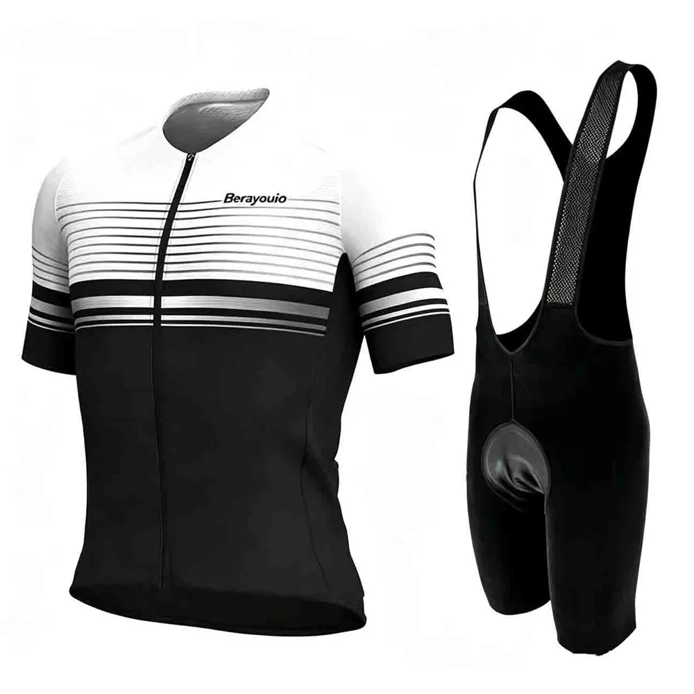 New 2026 BikeTeam Cycling Jersey Set Summer Breathable Road Bicycle Suit Riding Uniform Bike MTB Clothing Sports Cycling Kits