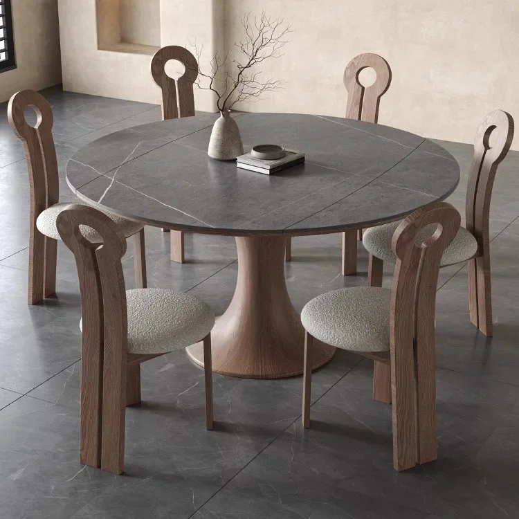 

Rectangular Dining Table Luxury Service DesignerReception Tables Elegant Oval Restaurant Free Shipping Dinning Muebles Sets Room