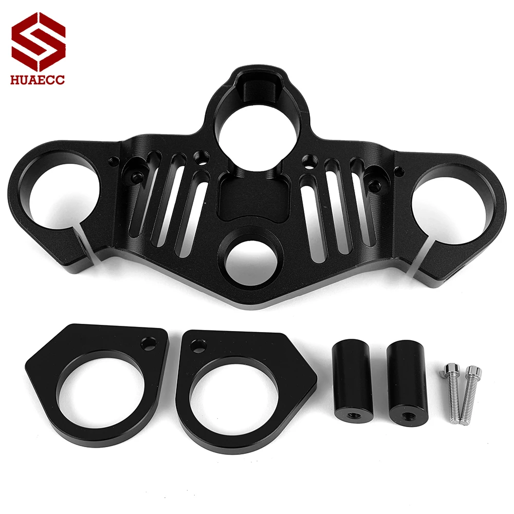 Abrazadera superior para manillar de motocicleta Kawasaki Ninja, accesorios de tubos de horquilla delantera de Triple árbol para descenso, compatible con modelo 400 Z400 2018-2023