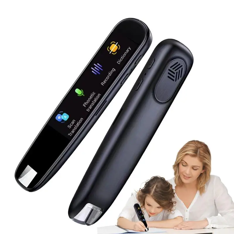 Language Translator Pen OCR Reader Pen Supports 113 Languages Travel Must Have Reading Pen Translation Scanning Pen For Women