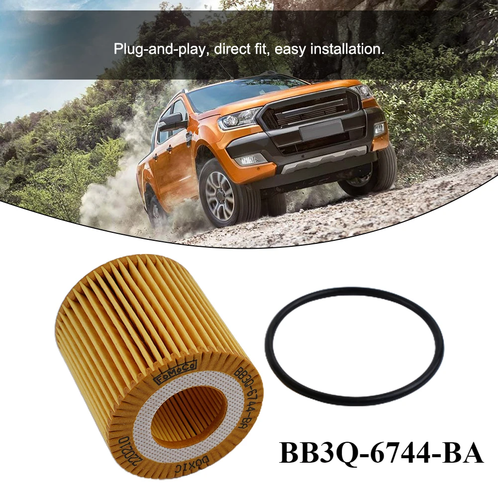 1 Pcs Car Engine Oil Filter Fuel For Ford Ranger 2.2 3.2 TDCi TDDi For MAZDA BT-50 4x4 WLAA Diesel BB3Q-6744-BA Car Accessories