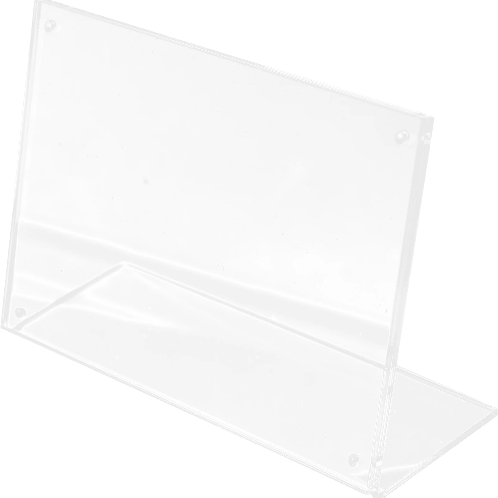 

Stable Base Display Transparent For Menus Wedding Posters Brochures Trade Shows Reception Restaurants Advertising Desktop Top