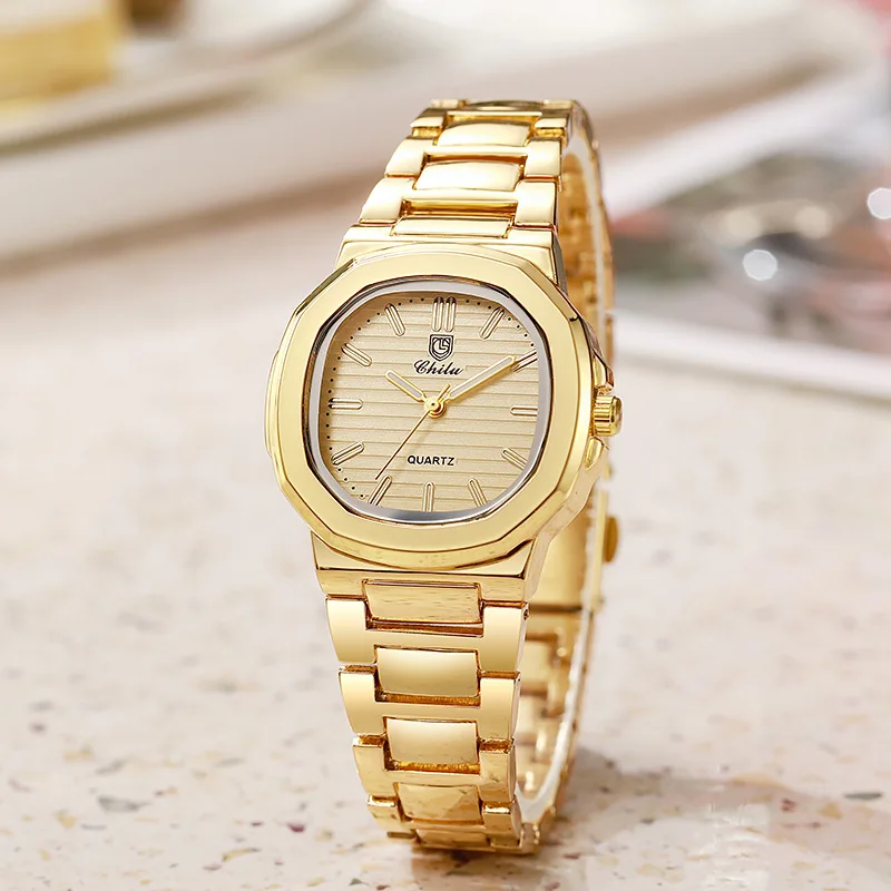 Luxury Watch Steel Strap Watches for Women Fashion Gift Quartz Watch Relojes Para Mujer Brand Gold Watch Wholesale Wristwatches