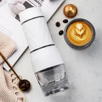 Cafelffe 3 In1 Portable Coffee Machine Hot/Cold Water Manual Espresso Maker For Capsule & Ground Hand Press Brewer hiking Travel
