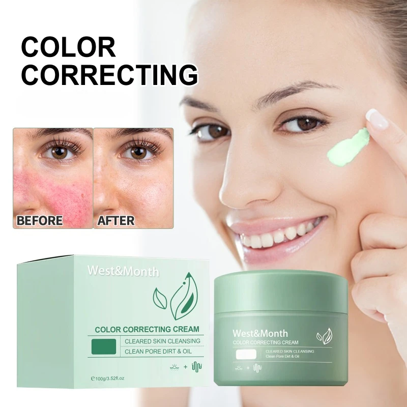 Facial Color Correcting Cream Reduce Wrinkle Dark Spots Fine Line fade dull Melanin whitening repair sun exposure Skin Care