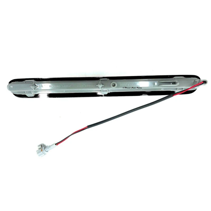 ABHX-Third 3Rd Brake Light, LED Stop Lamp For Toyota Hilux Revo Vigo 2015 2016 2017 2018 2019 Rear Bumper Reflector, Black
