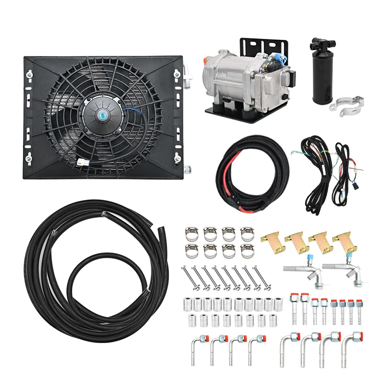 COOL Heating Universal Electric Air Condition with 12V/24V A/C System – Perfect Climate Control for Trucks & Camping Cars