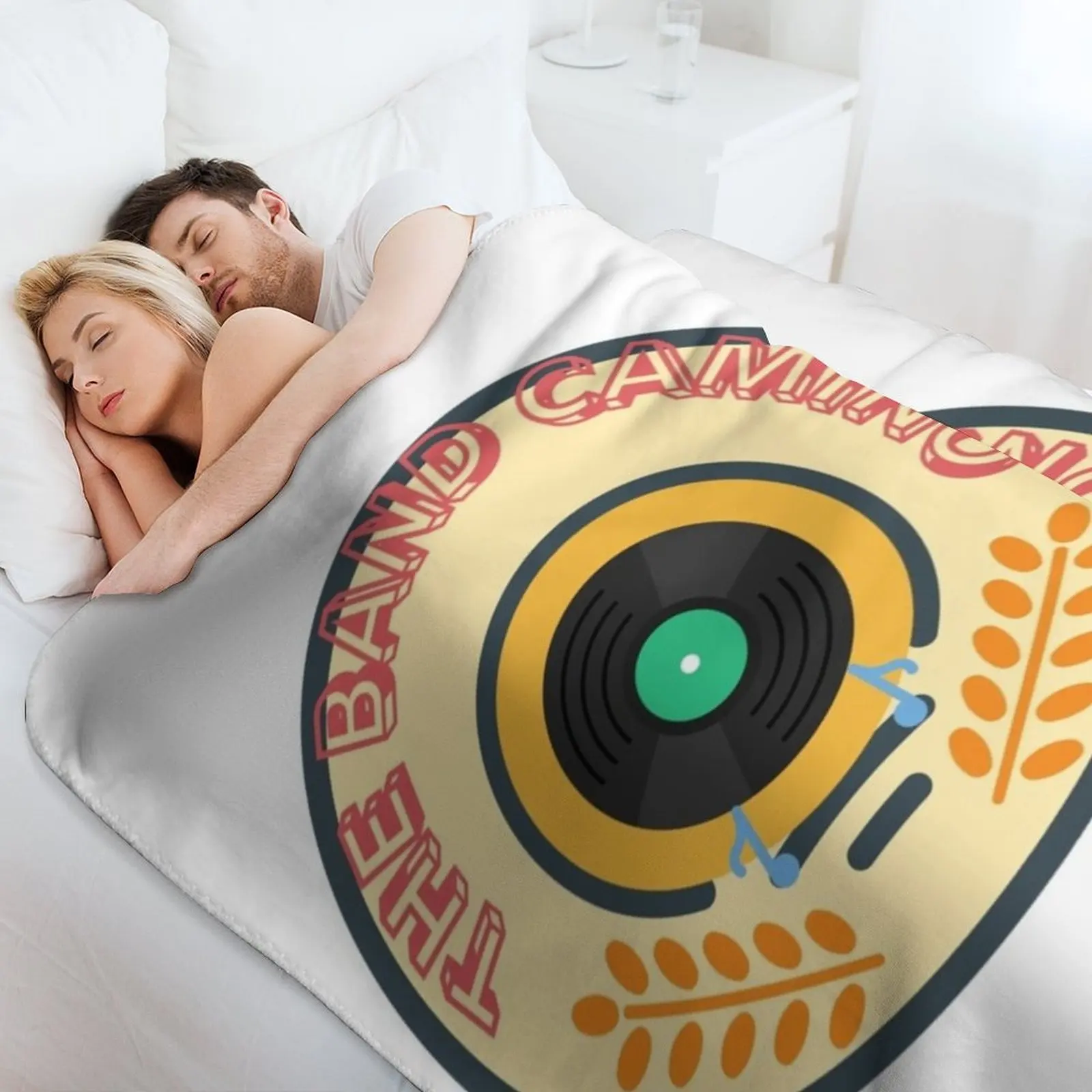 The Band Camino Throw Blanket Luxury St Designers Plaid on the sofa Comforter Sofa Heavy Blankets 4