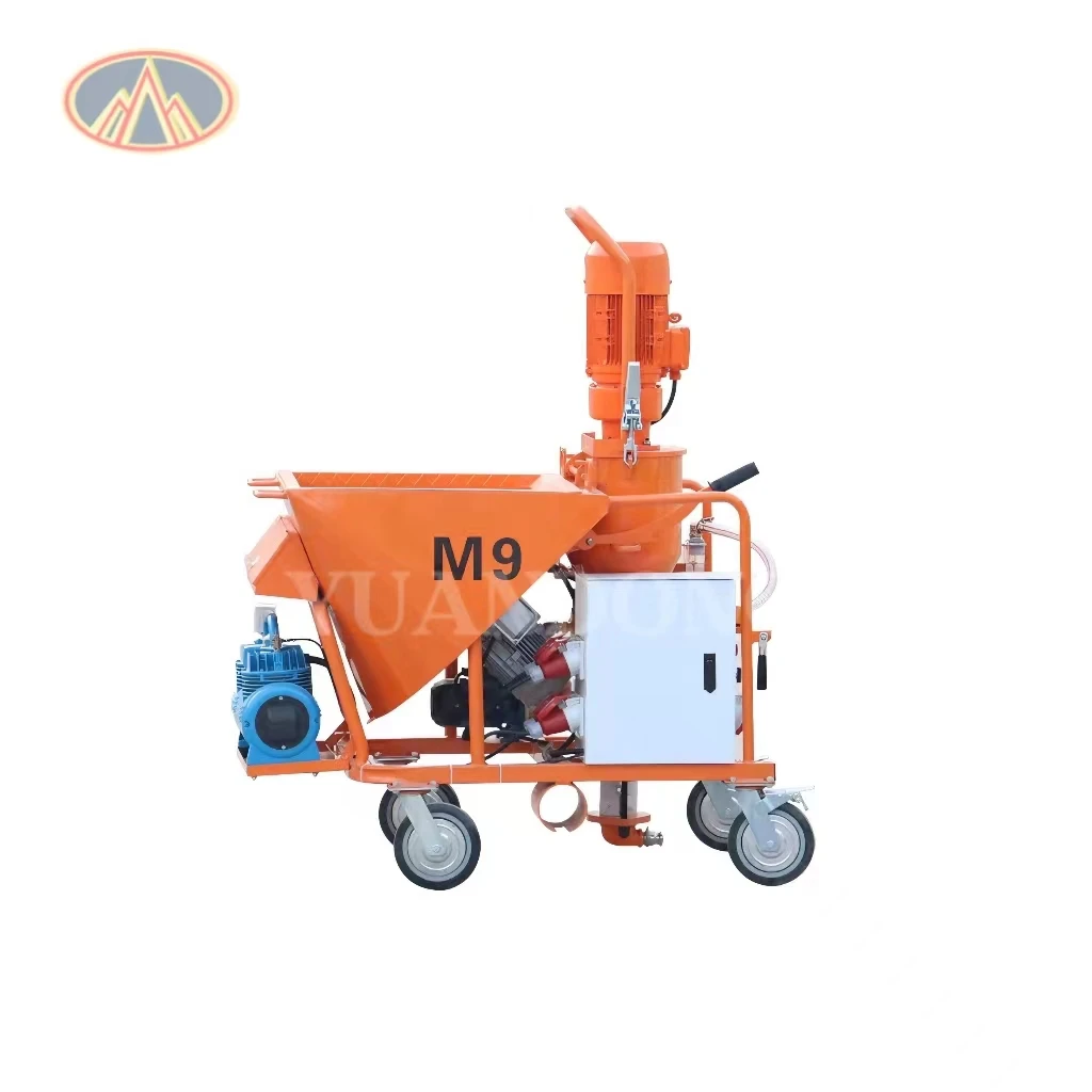 Electric Mortar Spray Machine High Efficiency Gypsum Paint Airless Putty Spray Equipment