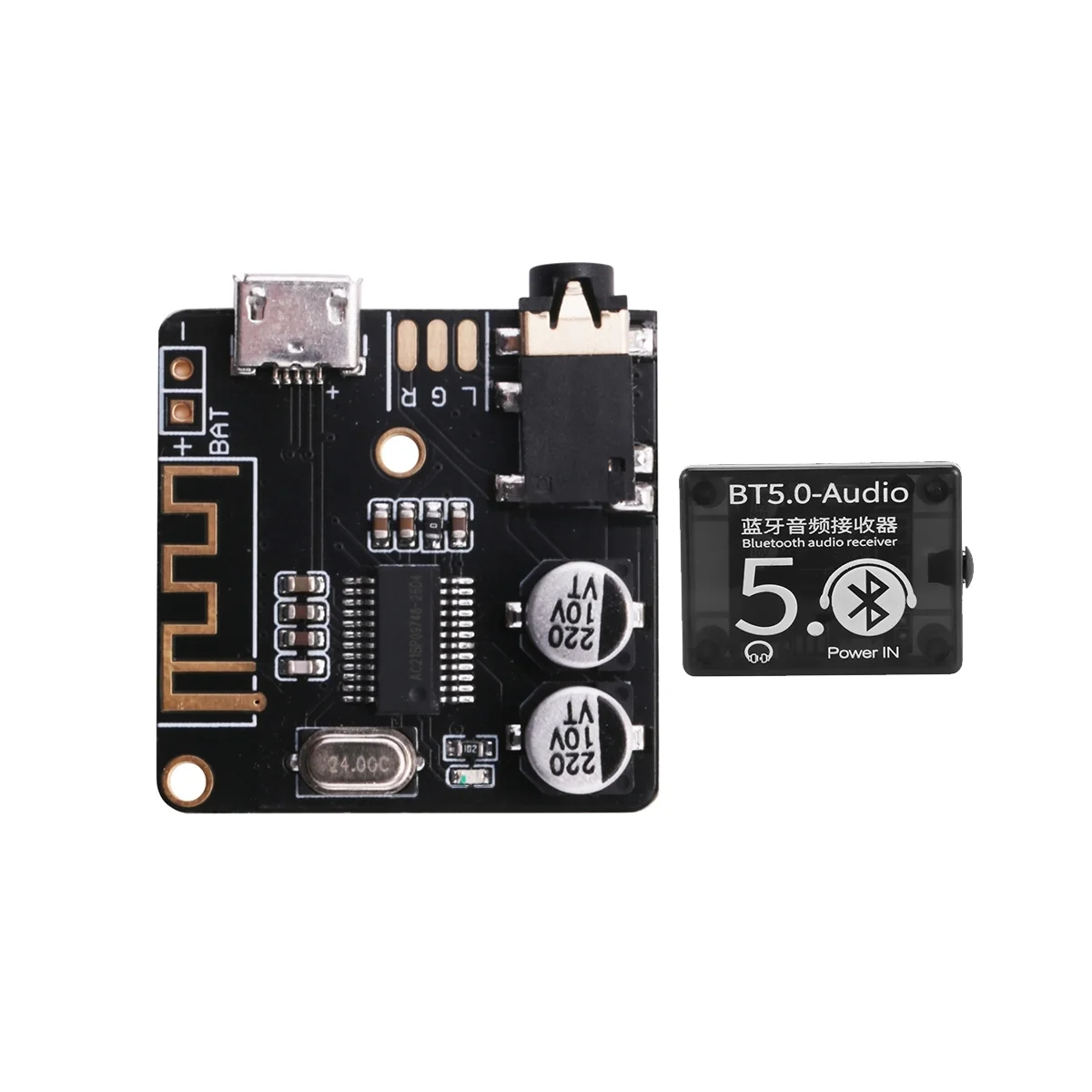 BT 5,0 Audio modul Gehäuse MP3 Bluetooth Audio Decoder Board verlustfreie Auto lautsprecher Audio Verstärker Board DIY Audio Receiver