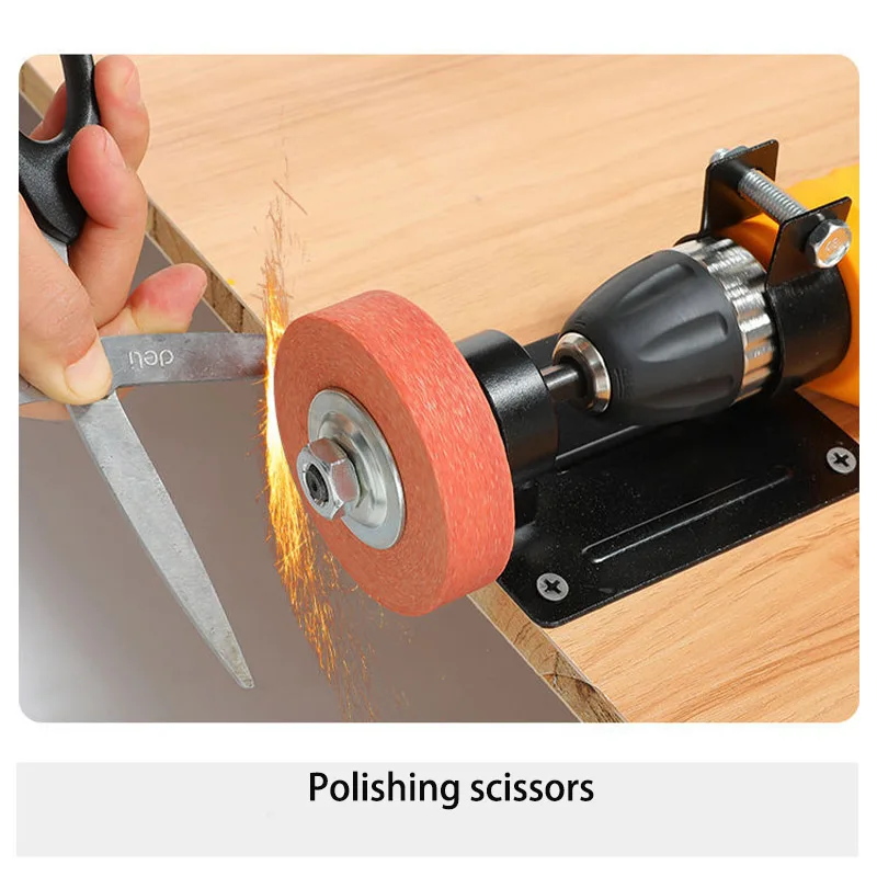 Multifunctional Electric drill Grinding Wheel Polishing Pad Abrasive Disc Grinding Stone Grinding holder Grinder Rotary Tool