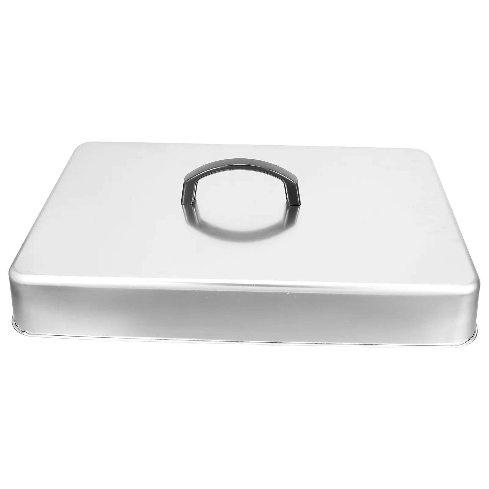 Rectangular Basting Cover Stainless Steel Cheese Melting Dome Steaming Cover Lid Griddle For Flat Top Bbq Kitchen Outdoor