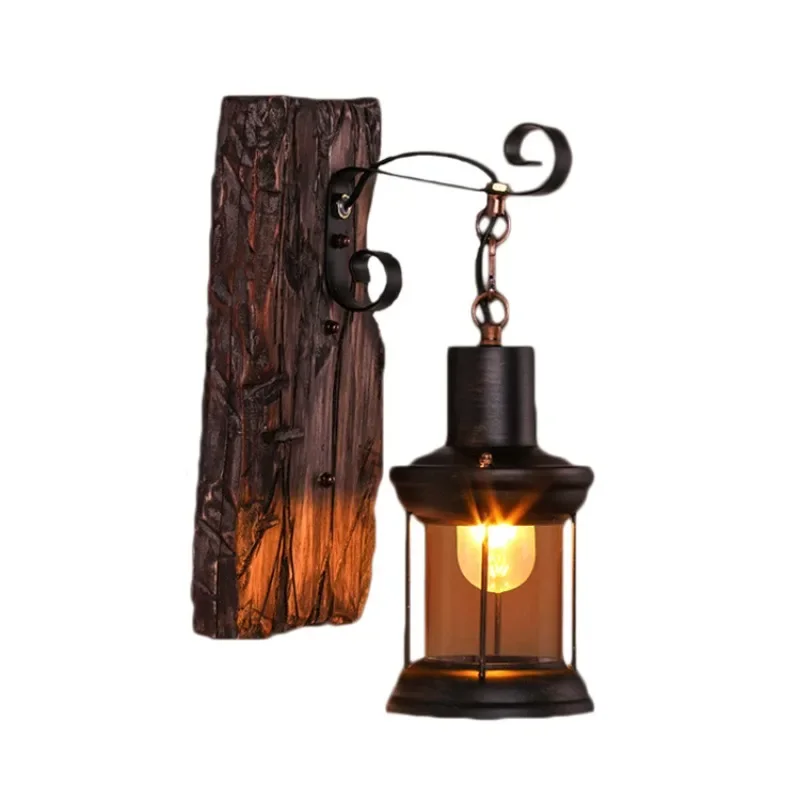 

Industrial style retro led lights, American restaurant cafe bar aisle corridor lights are old lights