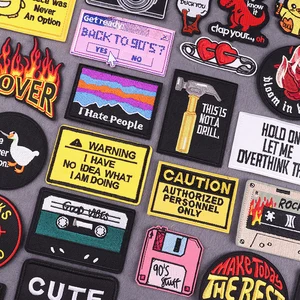 6 최고의 판매 다리미 패치 -smains -№2