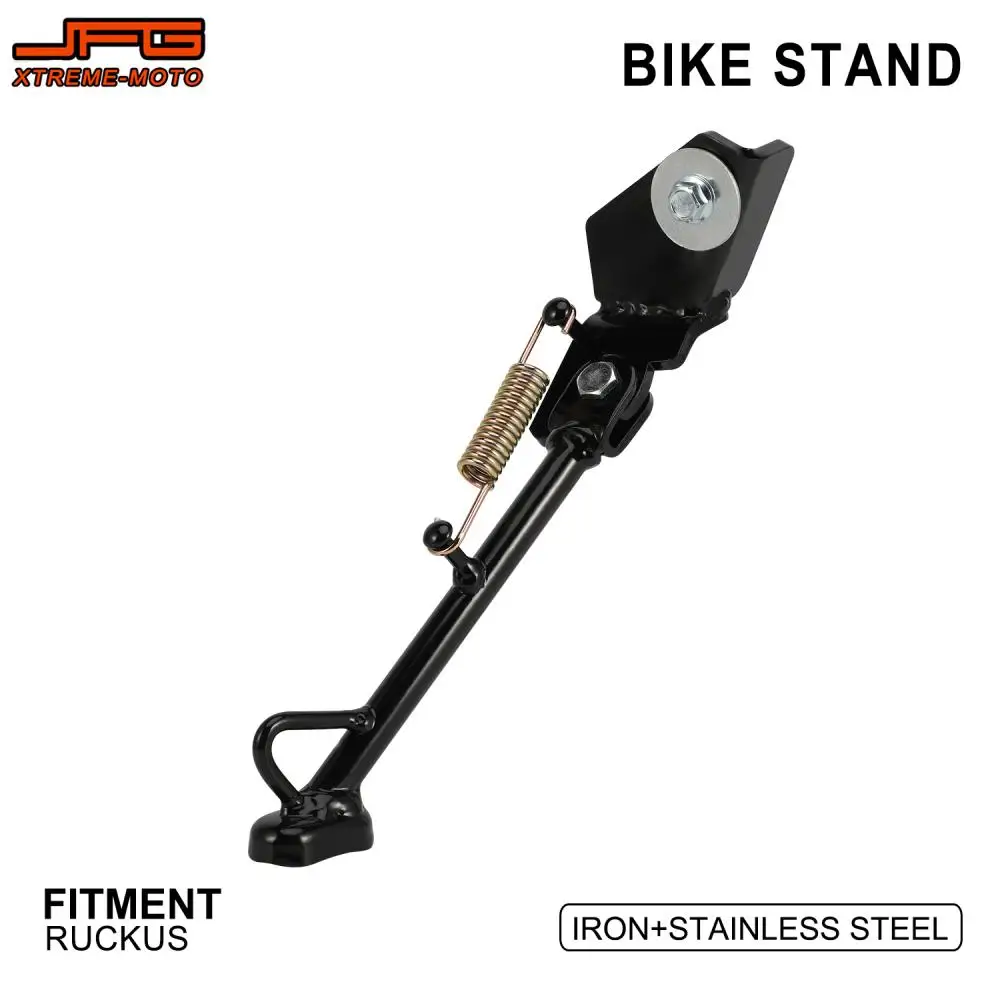 Motoraccessoires Standaard Kick Bracket Verstelbare metalen voet Zijstandaard Supportor Parkeren voor Honda Ruckus Zoomer Bike