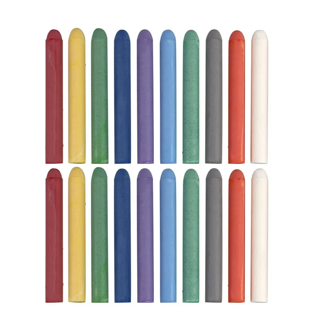 

20 шт. растворимых безпыльных мелков ярких цветов для доски, стен, обучения, рисования, дошкольного и начального образования, художественных мероприятий, выпускных вечеров