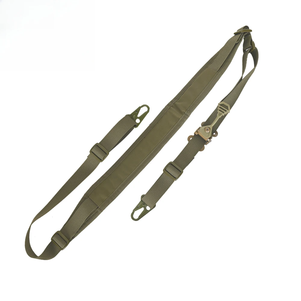 Tactical Rifle Strap 2 Point Sling Padded Shooting Shoulder Straps Hunting Accessories Quick Adjustable Gun Sling