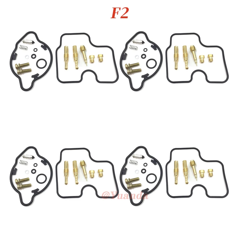 Motorcycle Carburetor Repair Kit for CBR600F2 1991-1994 CBR600F3 SE SJR CBR600 CBR 600 F2 F3 Gasket Parts 4 Set