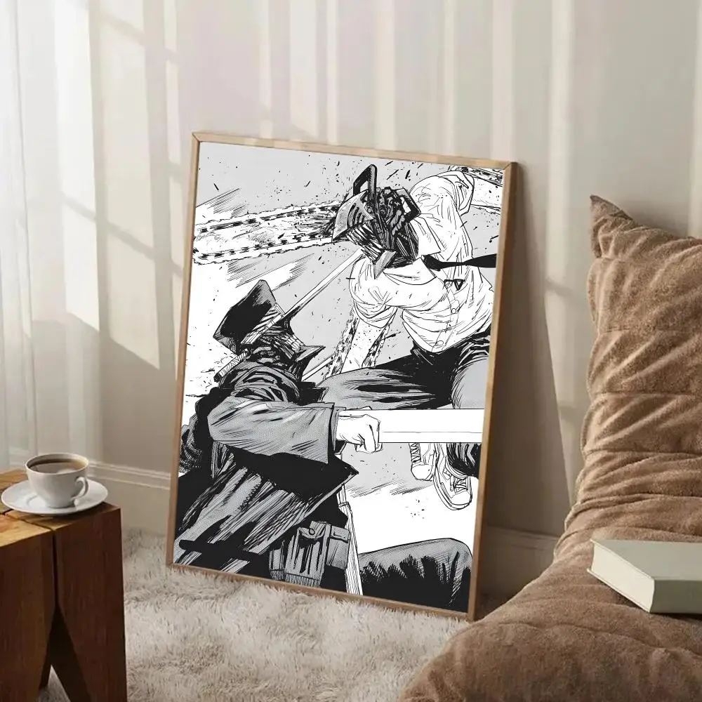 Anime Devil C-Chainsaw Man Poster, Gemälde, Wandkunst, Wandbild für Wohnzimmer, Heimdekoration und Geschenke – Detail 23