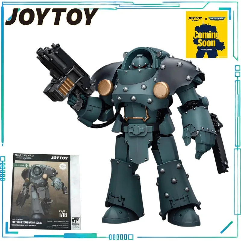 JOYTOY Oryginalny JOYTOY X Warhammer 40K Series Astat HH Horus' Son of Hades Terminator Squad 1/18 Ruchomy model dla chłopca Gra prezentowa