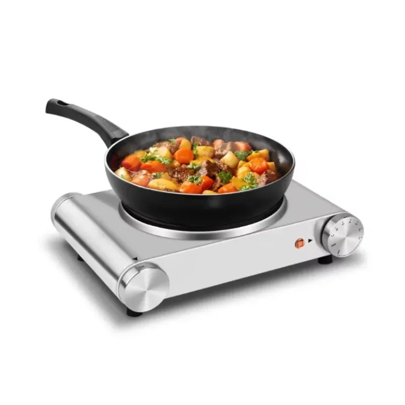 1500 watt cast iron hot plate cooking plate portable single burner