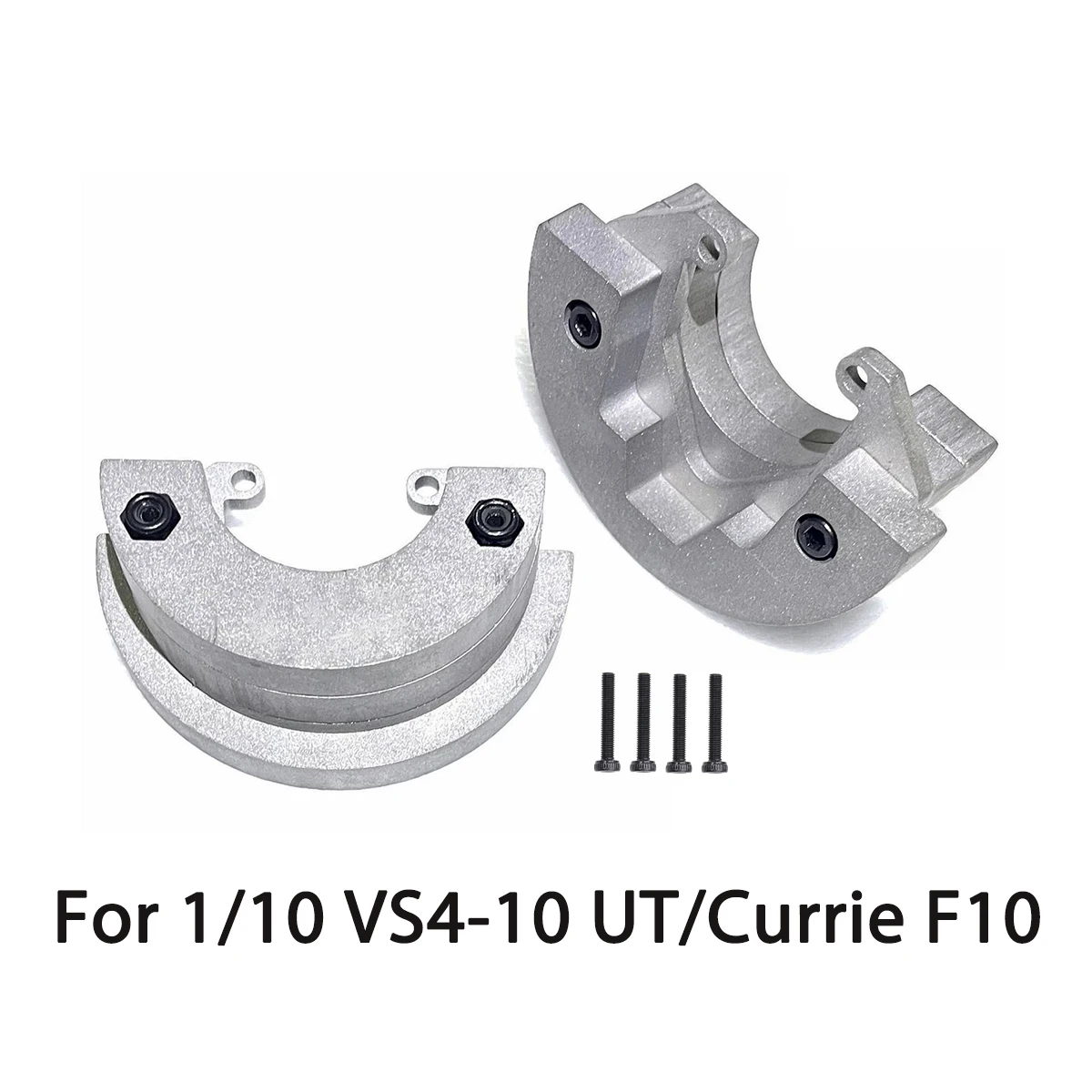 Obudowa napędu portalowego z przeciwwagą ze stali wolframowej do gąsienic 1/10 RC Vanquish VS4-10 Phoenix UT Currie F10 Upgrade