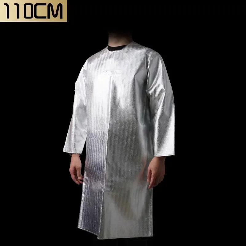 1000 degree high-temperature resistant, fireproof, and heat-insulating clothing, protective clothing, aluminum foil coat